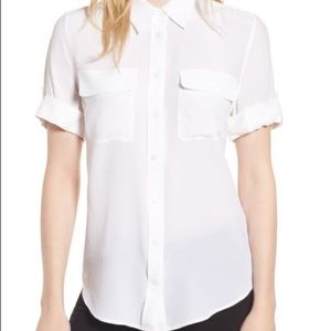 Equipment silk button down shirts